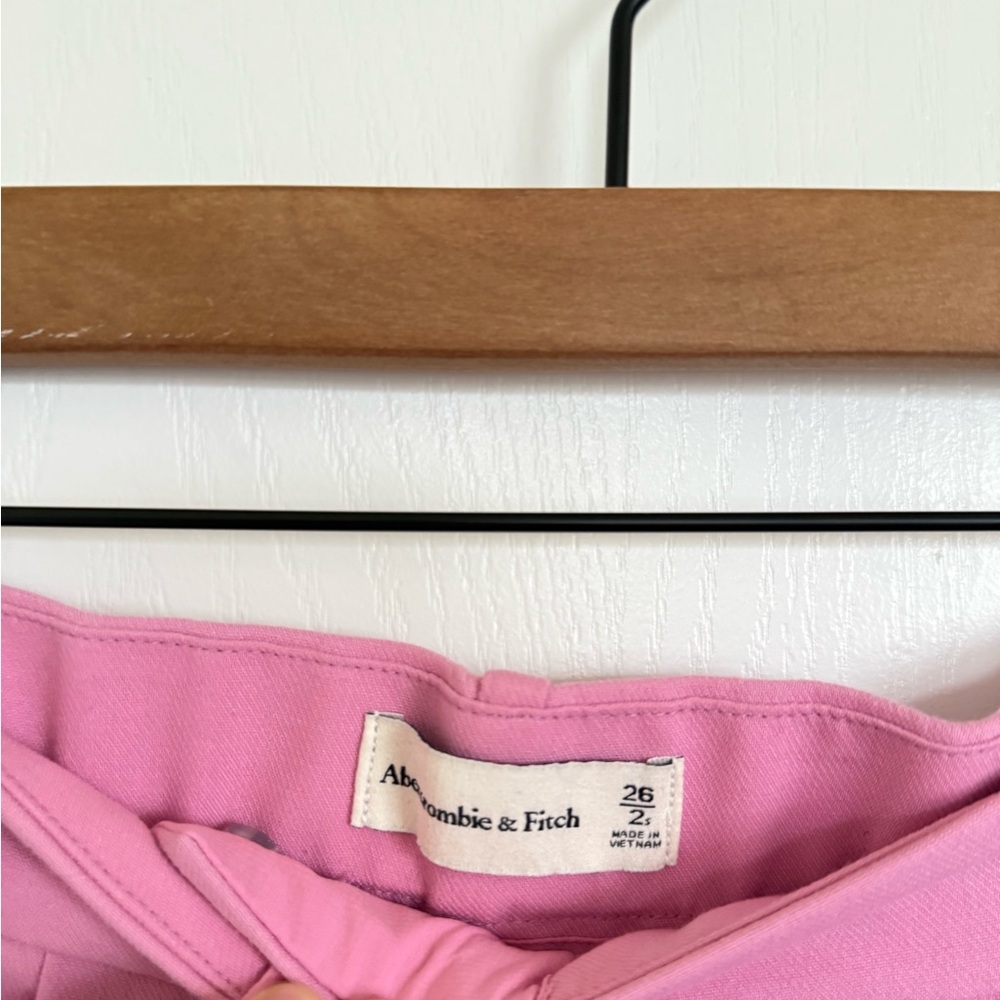 Abercrombie & Fitch NEW Sloane Trousers in Pink - Picture 4 of 6
